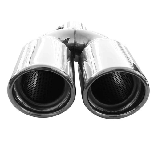 Dual exhaust tip trim end - tip, pipe