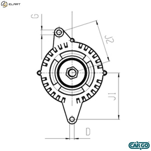 Alternator 032 113 536 for - alternator,