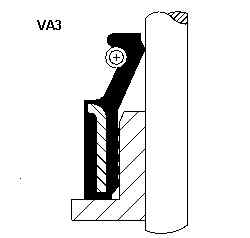 New seal ring - new, valve