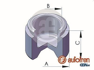 Autofren seinsa d02522 piston - autofren,