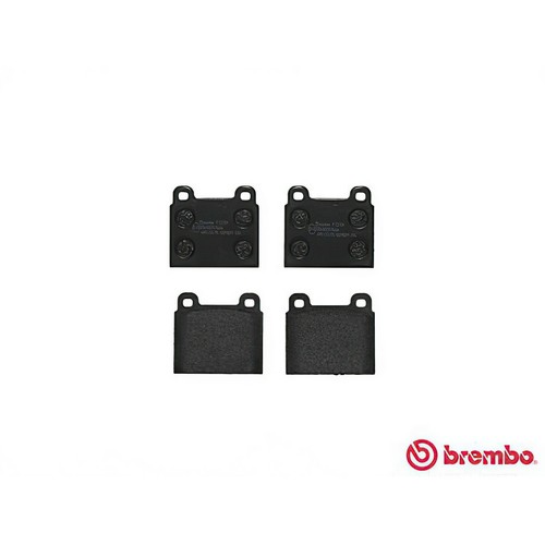 Front brake pads brembo p23001 - front,