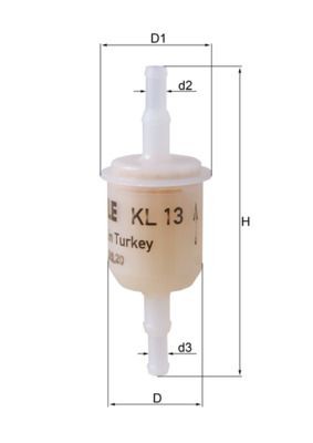 Fuel supply system filter - supply,