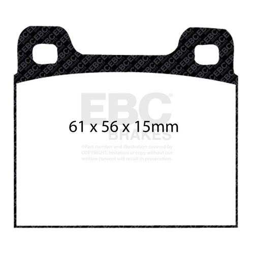 Ebc dp2104 brake pad - ebc, disc