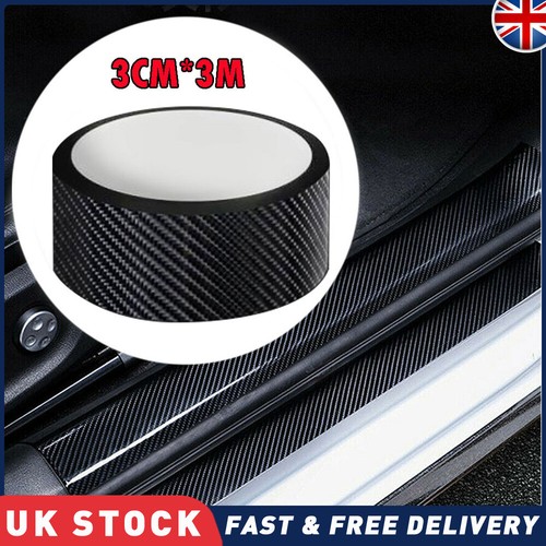 Car door carbon fiber sticker - car,
