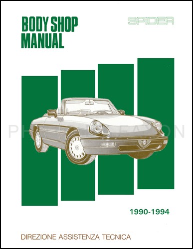 Alfa romeo spider - spider, body