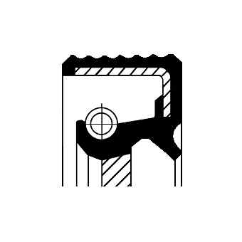 Corteco 12013416b shaft seal - 12013416b,