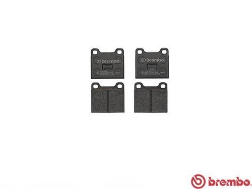 Front rear brake pad set - rear,