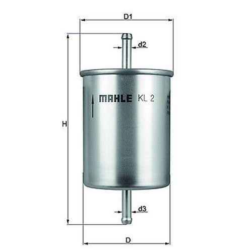 Mahle fuel filter for - filter,