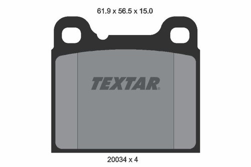 Textar disc brake - brake,