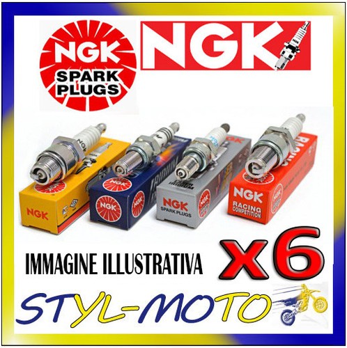 Kit spark plugs ngk bp6es - plugs,