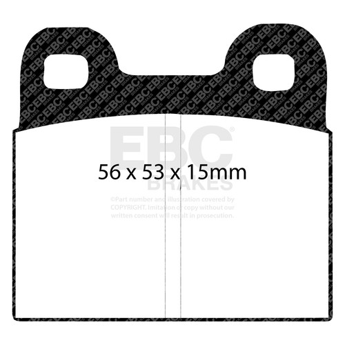 Ebc dp2105 brake pad - brake,