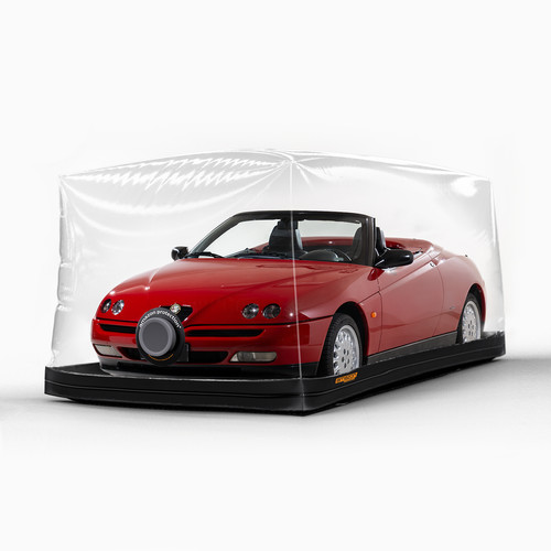 Indoor capsule garage - capsule,